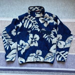 Patagonia RARE Hawaiian Blue Snap-T Synchilla Fleece